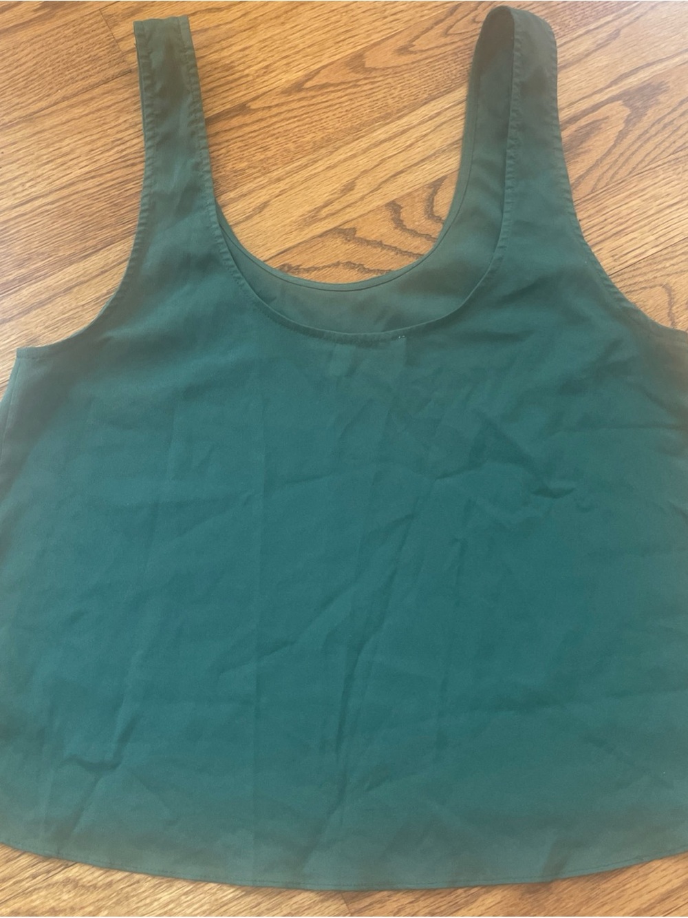 Show Me Your MuMu Scoop Neck Tank Top/Blouse Small Cropped - Picture 4 of 6